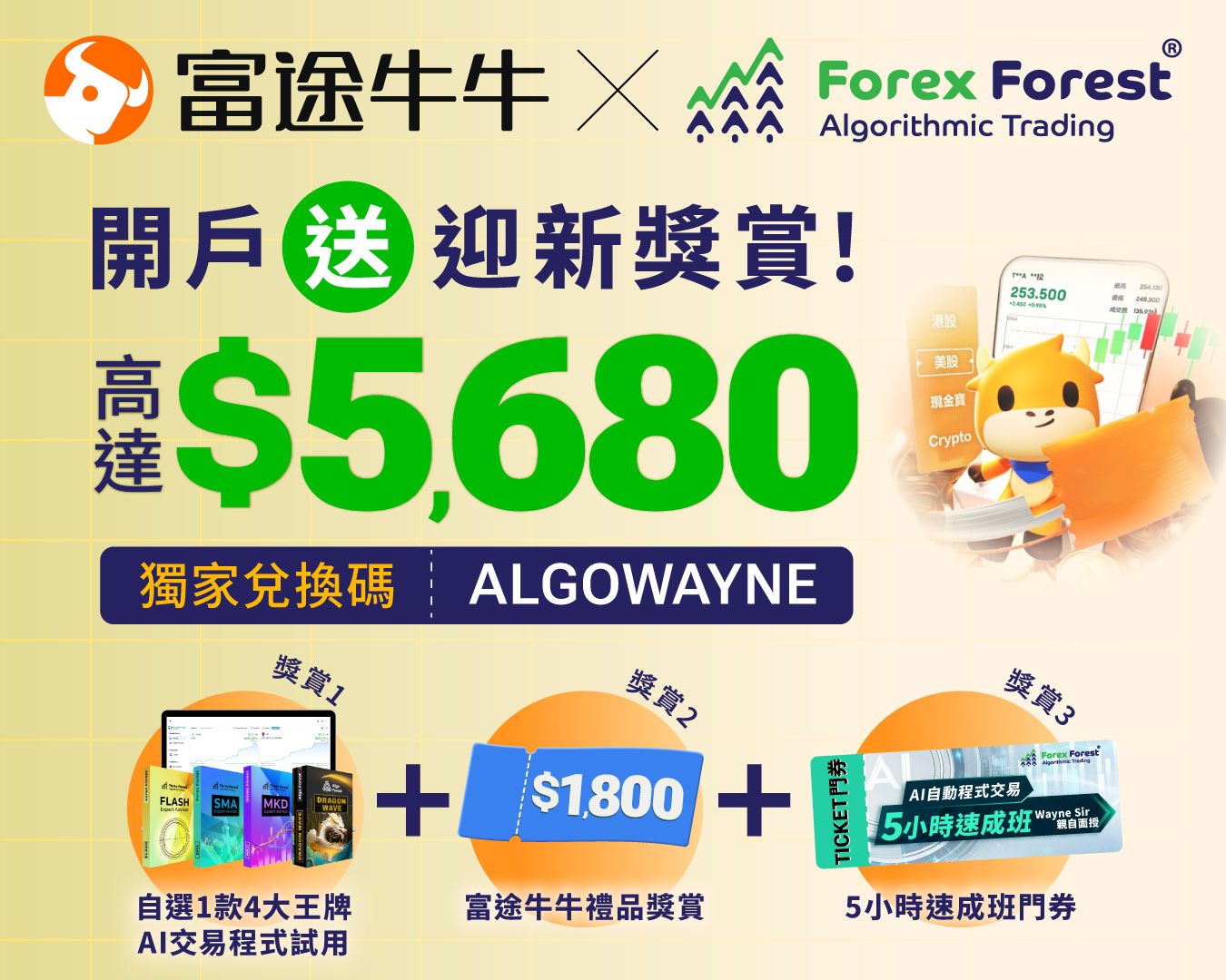 富途牛牛X Forex Forest獨家優惠