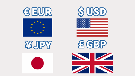 EUR | USE | JPY | GBP